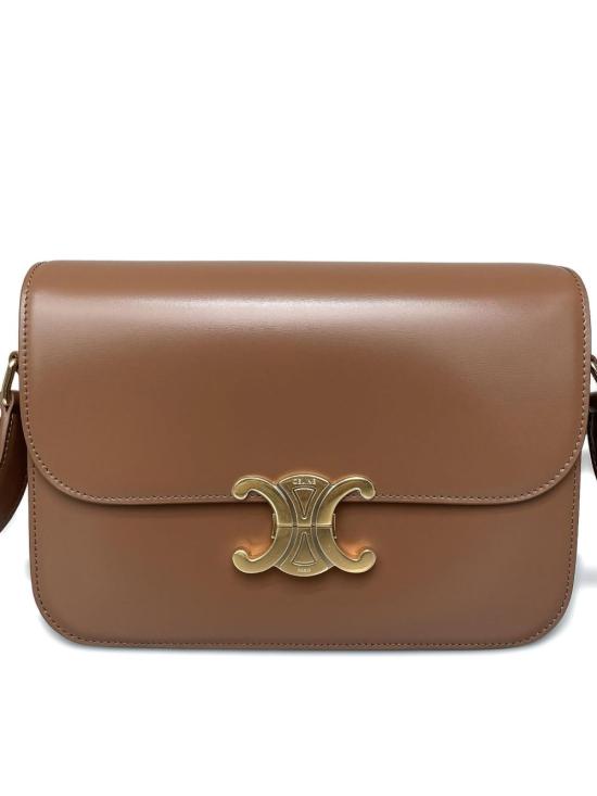 26FW 셀린느 클래식 트리옹프백 18736 3BF418BU BRONZE - CELINE