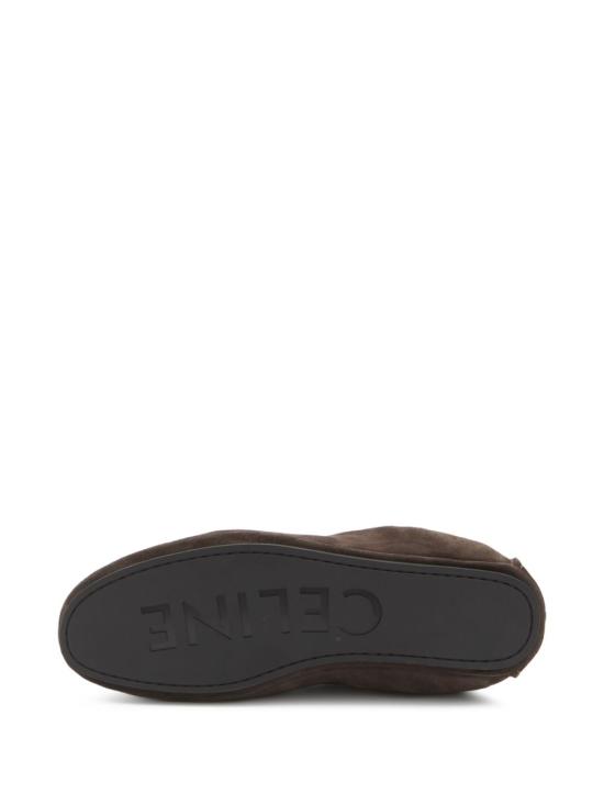 26FW 셀린느 아담 트리옹프 스웨이드 로퍼 365167 029C19DK BROWN - CELINE