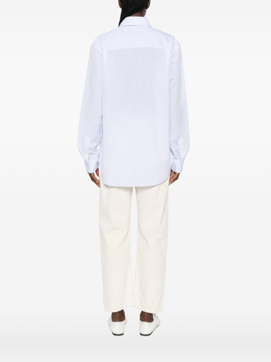 26FW 더로우 가비나 코튼 셔츠 10477W4822 LBS LIGHT BLUE - THE ROW