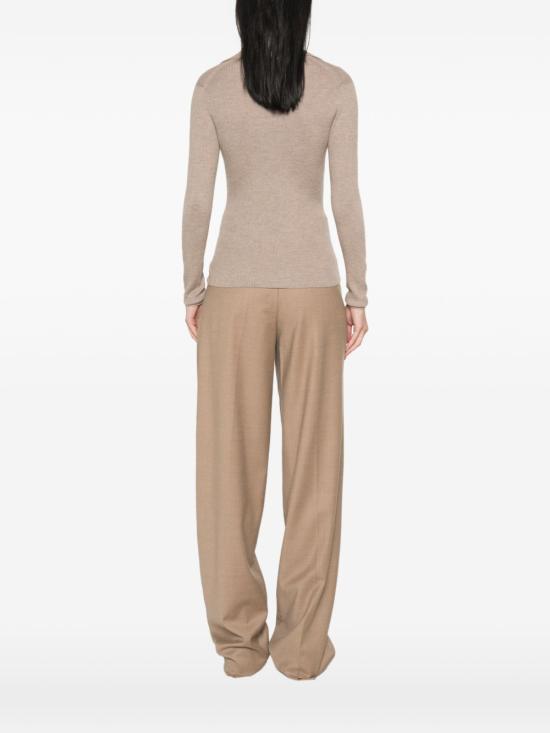 26FW 막스마라 폴로 티셔츠 21366262600 002 BEIGE - MAX MARA