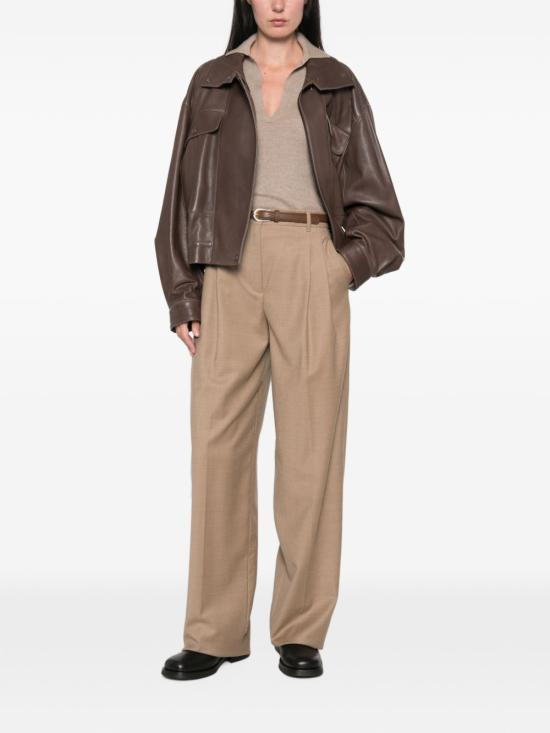 26FW 막스마라 폴로 티셔츠 21366262600 002 BEIGE - MAX MARA