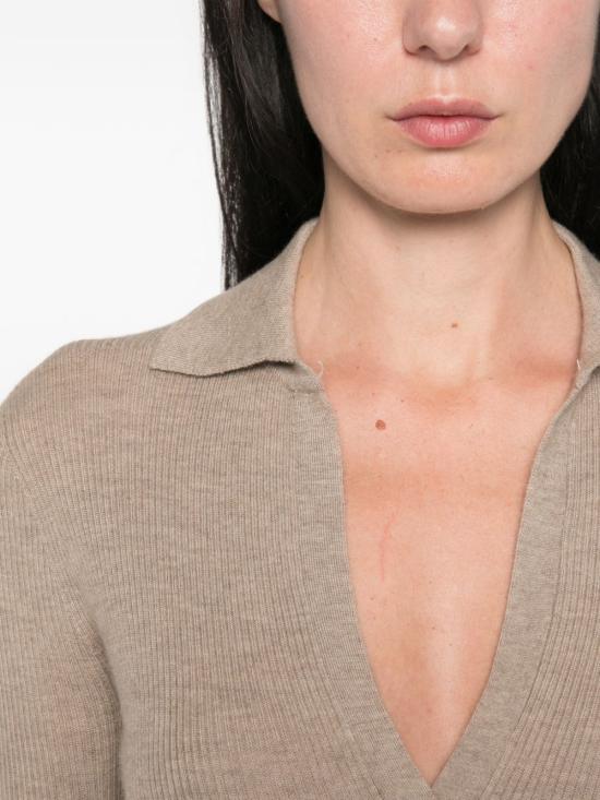 26FW 막스마라 폴로 티셔츠 21366262600 002 BEIGE - MAX MARA