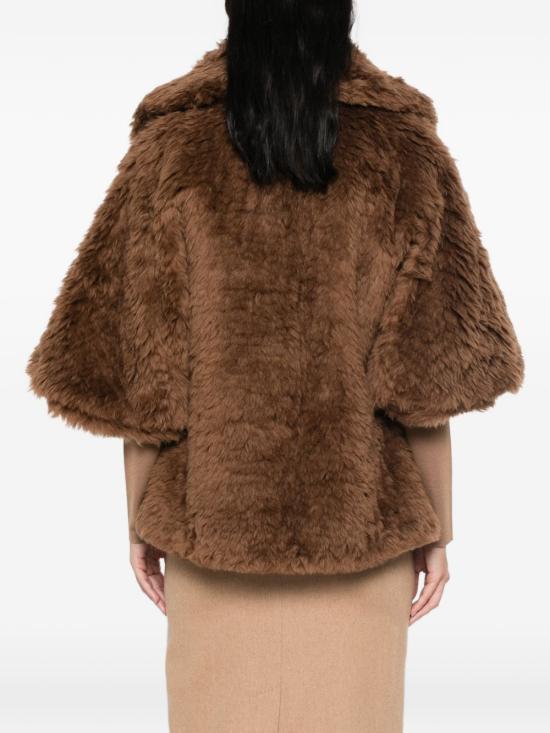 26FW 막스마라 무스탕 24736352600 001 BROWN - MAX MARA