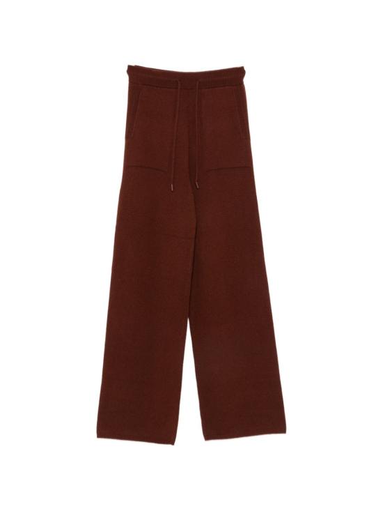 26FW 막스마라 스트레이트 팬츠 21336012600 004 BROWN