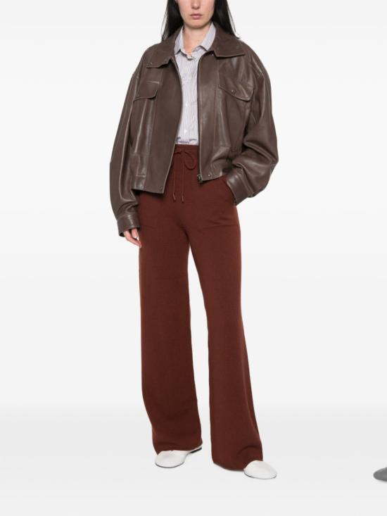 26FW 막스마라 스트레이트 팬츠 21336012600 004 BROWN - MAX MARA