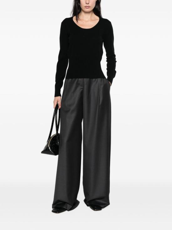 26FW 막스마라 스웨터 21366142600 007 BLACK - MAX MARA