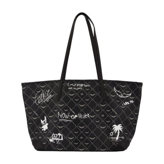 26FW 자딕앤볼테르 토트백 VOL026010 BLACK