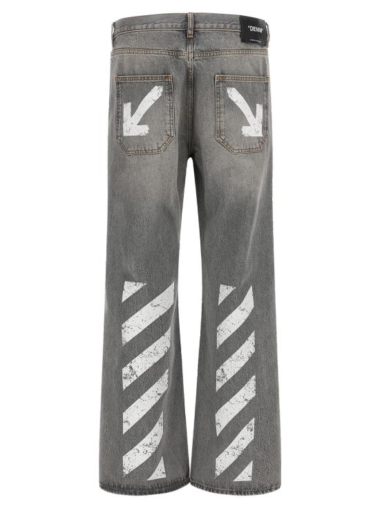 26FW 오프화이트 데님 팬츠 OF342656BM GRAY - OFF WHITE