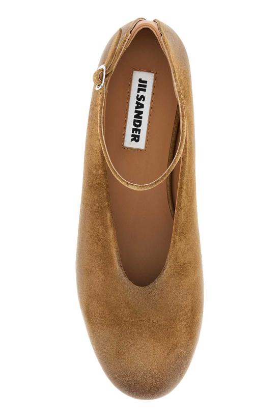 26FW 질샌더 플랫 슈즈 J16WZ0029P7685 243 BROWN - JIL SANDER