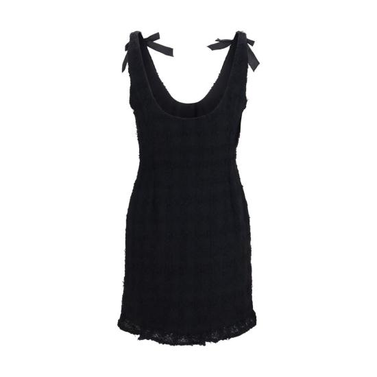 26FW 알레산드라리치 폴로 티셔츠 ALFABX4410F48030900BB BLACK - ALESSANDRA RICH