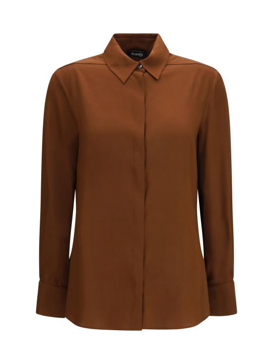26FW 엘라 셔츠 ASH251CREPE 557 BROWN