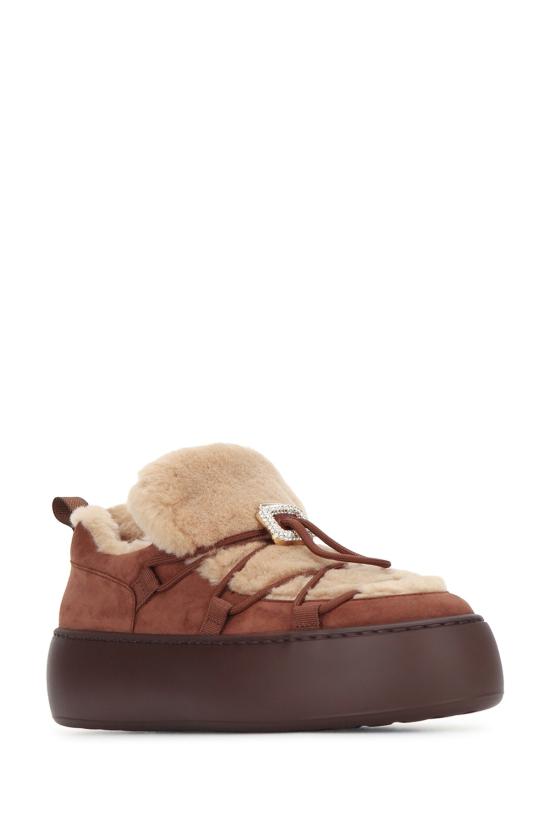 26FW 로저비비에 힐/펌프스 RVW73943390OYK 1NA2 BROWN - ROGER VIVIER