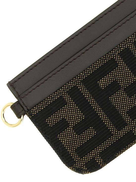 26FW 펜디 명함지갑 FE341526BM BROWN - FENDI