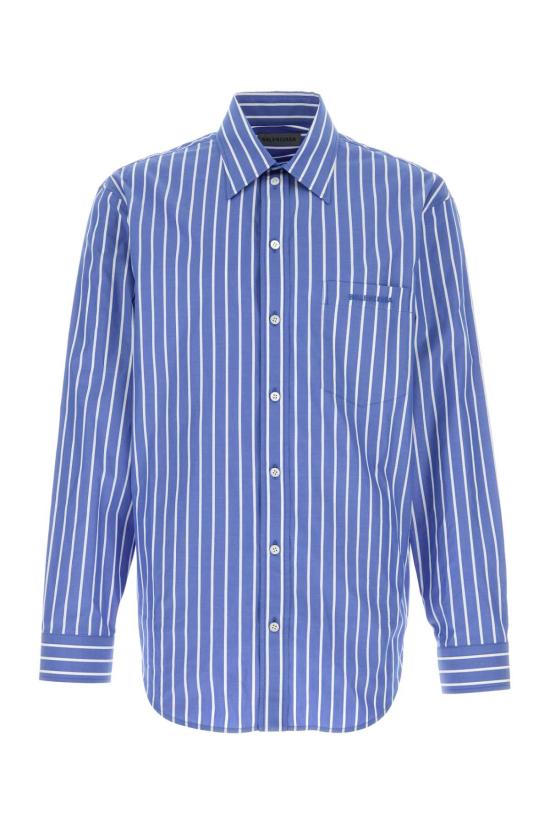 26FW 발렌시아가 셔츠 A001ZITUM31 4640 BLUE