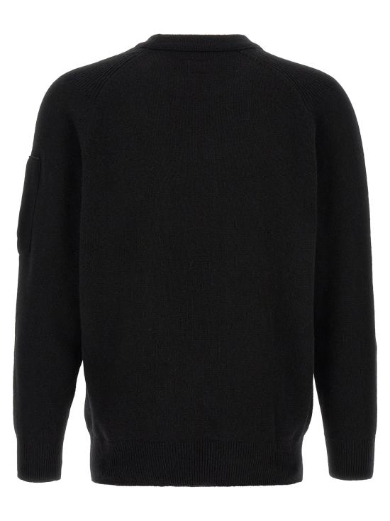 26FW 씨피 컴퍼니 스웨터 CP342254BM BLACK - C.P. COMPANY