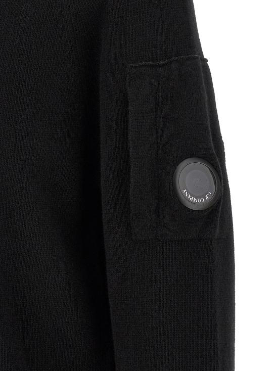 26FW 씨피 컴퍼니 스웨터 CP342254BM BLACK - C.P. COMPANY