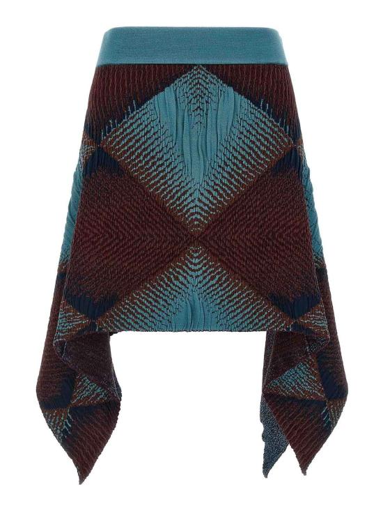 26SS 키코 코스타디노브 미디 스커트 KKWSS26KN0796 Blue