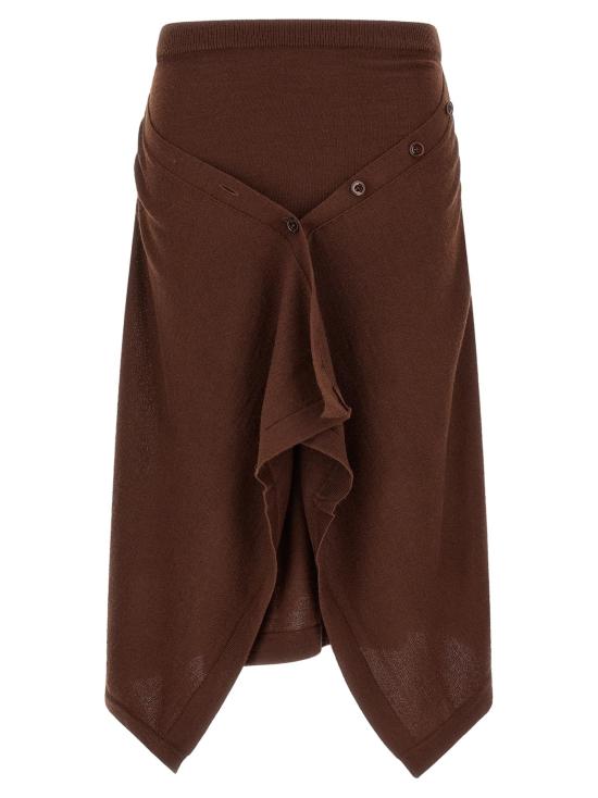 26FW 르메르 스커트 LE342357BM BROWN
