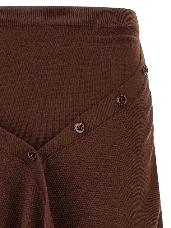 26FW 르메르 스커트 LE342357BM BROWN - LEMAIRE