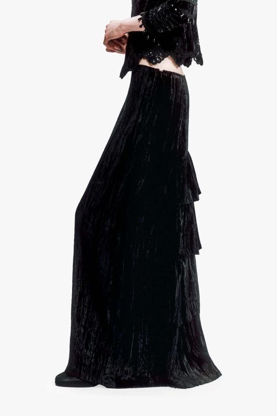  안나 수이 롱 스커트 726N10 BLACK - ANNA SUI