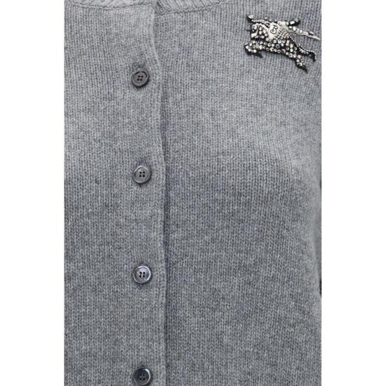 26FW 버버리 가디건 BU8132458A1216BB GRAY - BURBERRY