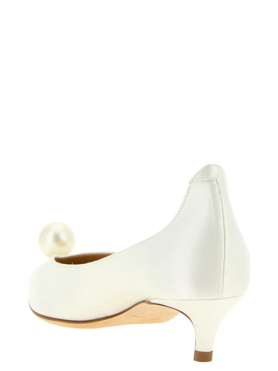 26FW 마그다뷰트림 힐/펌프스 MA342690BM WHITE - MAGDA BUTRYM