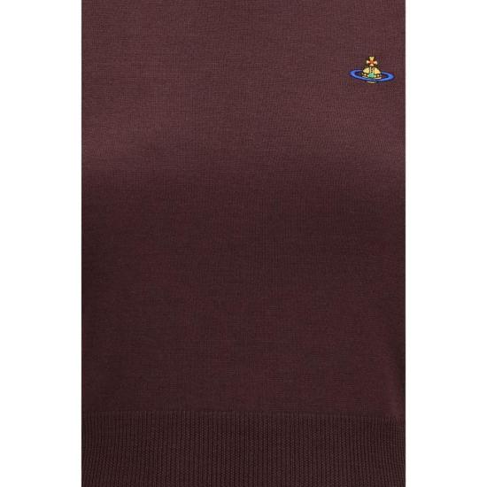 26FW 비비안웨스트우드 베아 크롭 가디건 VI1803002QY005ED408BB PURPLE - VIVIENNE WESTWOOD