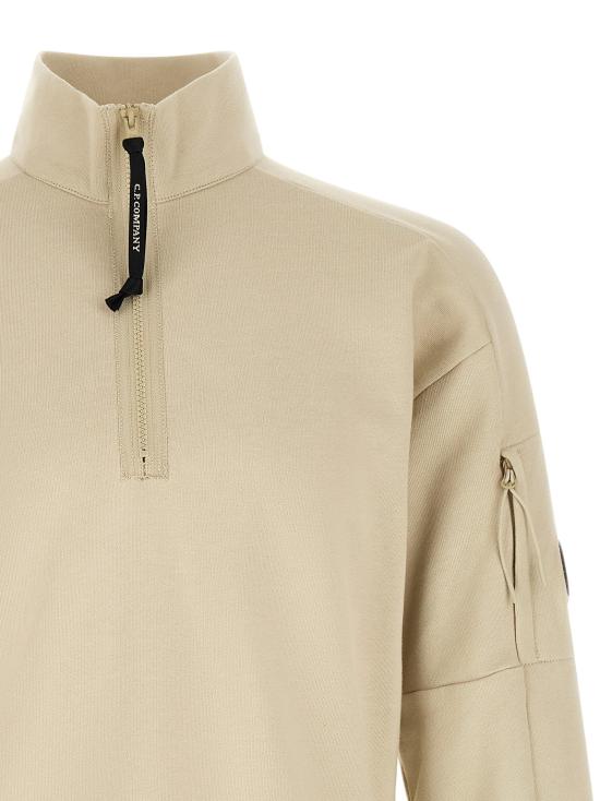 26FW 씨피 컴퍼니 긴팔 티셔츠 CP342253BM BEIGE - C.P. COMPANY