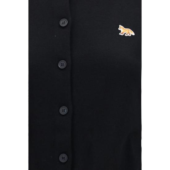 26FW 메종키츠네 가디건 MAPW00502KT1181P199BB BLACK - MAISON KITSUNE