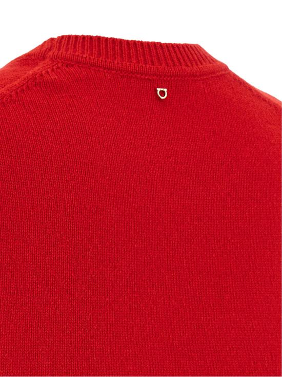 26FW 살바토레 페라가모 스웨터 FE342477BM RED - SALVATORE FERRAGAMO