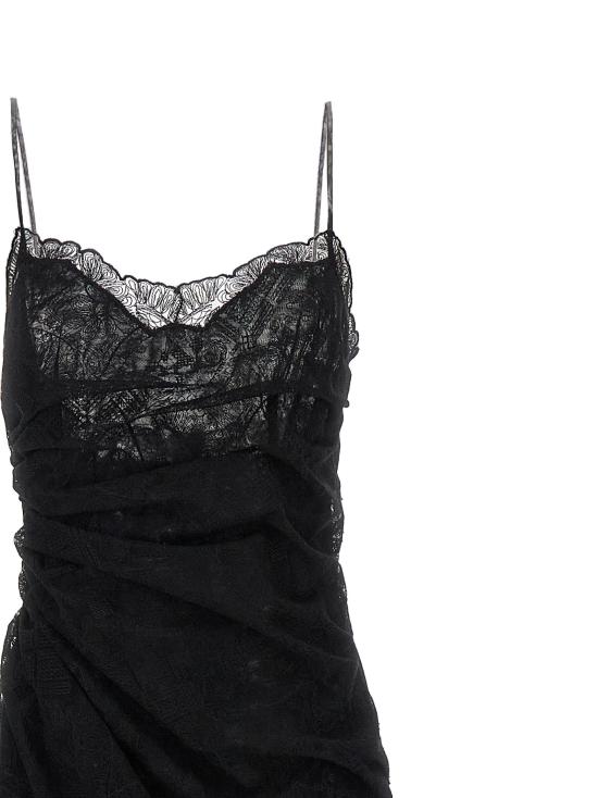 26SS 에르마노 설비노 원피스 ER335820BM BLACK - ERMANNO SCERVINO