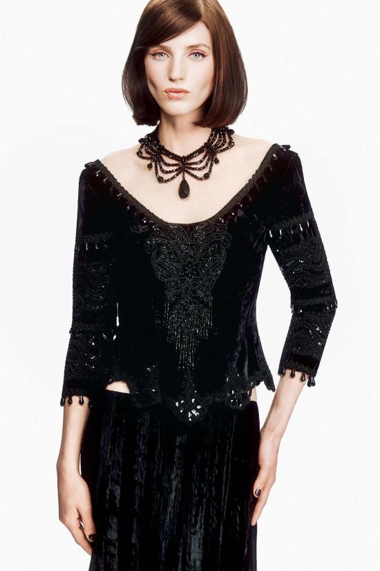  안나 수이 블라우스 726M20 BLACK - ANNA SUI