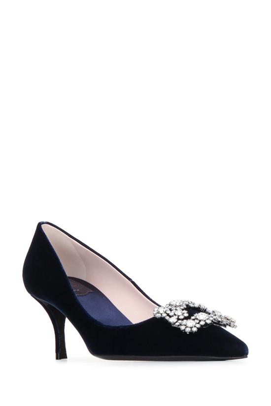 26FW 로저비비에 힐/펌프스 RVW41417620CFE 9998 NAVY - ROGER VIVIER