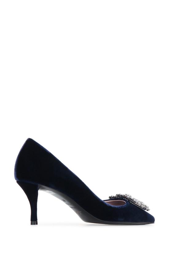 26FW 로저비비에 힐/펌프스 RVW41417620CFE 9998 NAVY - ROGER VIVIER