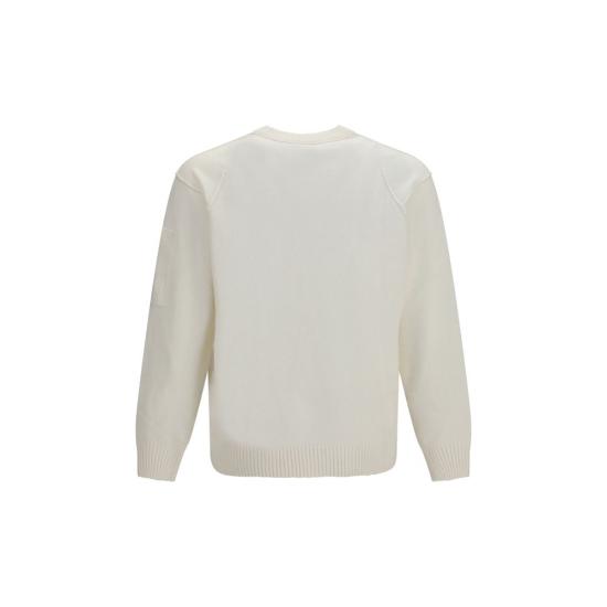 26FW 씨피 컴퍼니 스웨터 CPRFCMKN707A110149A103BB WHITE - C.P. COMPANY