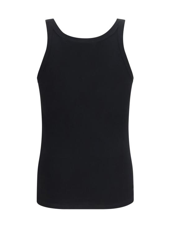 26SS 돌체앤가바나 민소매 티셔츠 M8C19JONN96 N0000 BLACK - DOLCE & GABBANA