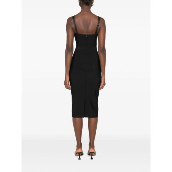 26FW 엘리자베타프랜치 원피스 AB98566E2 110 BLACK - ELISABETTA FRANCHI