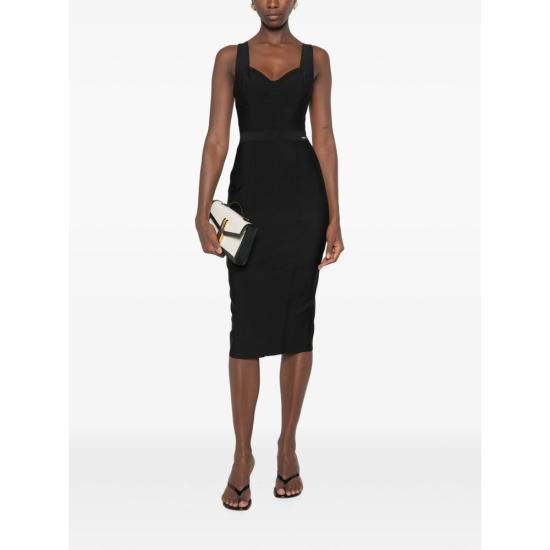 26FW 엘리자베타프랜치 원피스 AB98566E2 110 BLACK - ELISABETTA FRANCHI