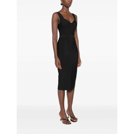 26FW 엘리자베타프랜치 원피스 AB98566E2 110 BLACK - ELISABETTA FRANCHI