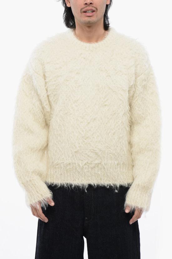  질샌더 스웨터 J21GP0113 J14672 106 White