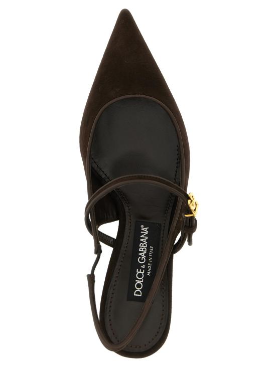 26FW 돌체앤가바나 힐/펌프스 DO342462BM BROWN - DOLCE & GABBANA