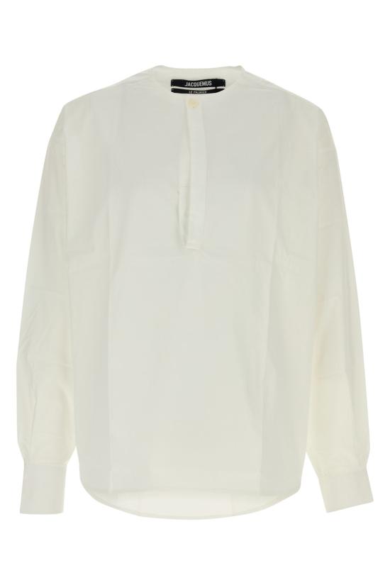 26FW 자크뮈스 긴팔 셔츠 SHM00640AW00291 100 WHITE