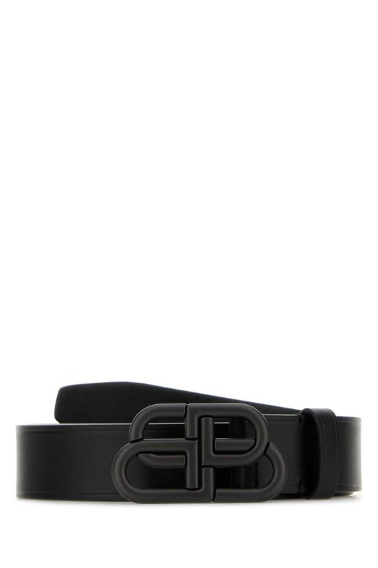 26FW 발렌시아가 BB 라지 벨트 BB 라지 벨트 5703701CH55 1000 BLACK