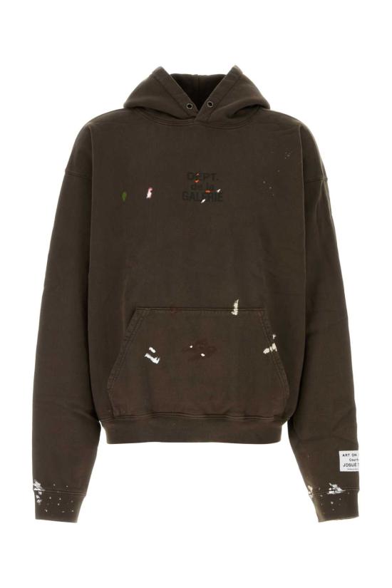 26SS 갤러리 디파트먼트 후드 티셔츠 OUT022 SEPIA BROWN