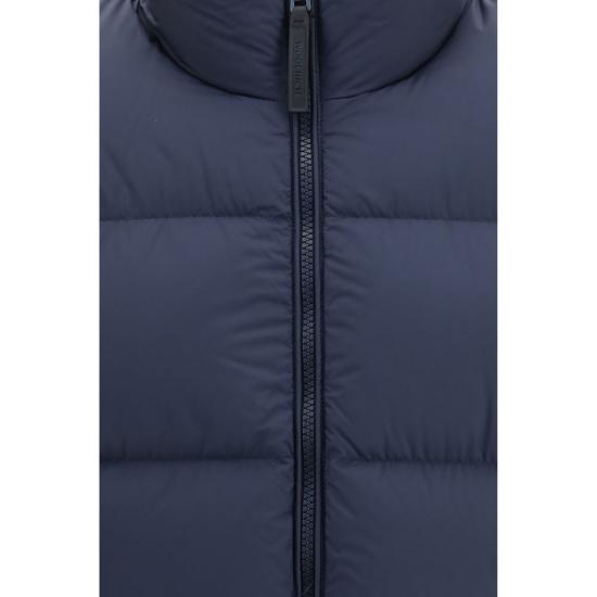 26FW 울리치 숏패딩 WOCFWOOU2086MBUT26353989BB BLUE - WOOLRICH