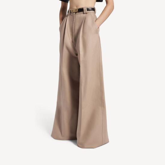 26SS 발렌시아가 스트레이트 팬츠 MASTER ULT 009082 BEIGE 36 - BALENCIAGA