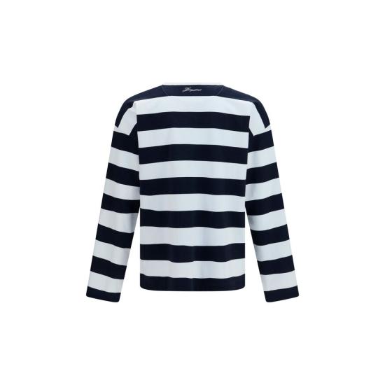 26SS 자크뮈스 탑 JATSM00594AJ000453FRBB NAVY - JACQUEMUS