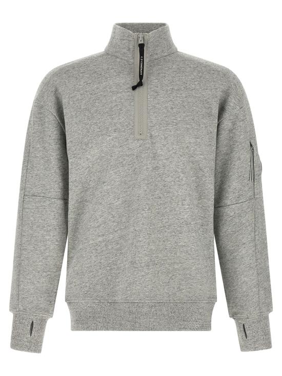 26FW 씨피 컴퍼니 집업 니트 CP342434BM GRAY