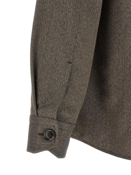 26FW 브리오니 긴팔 셔츠 BR342279BM BROWN - BRIONI