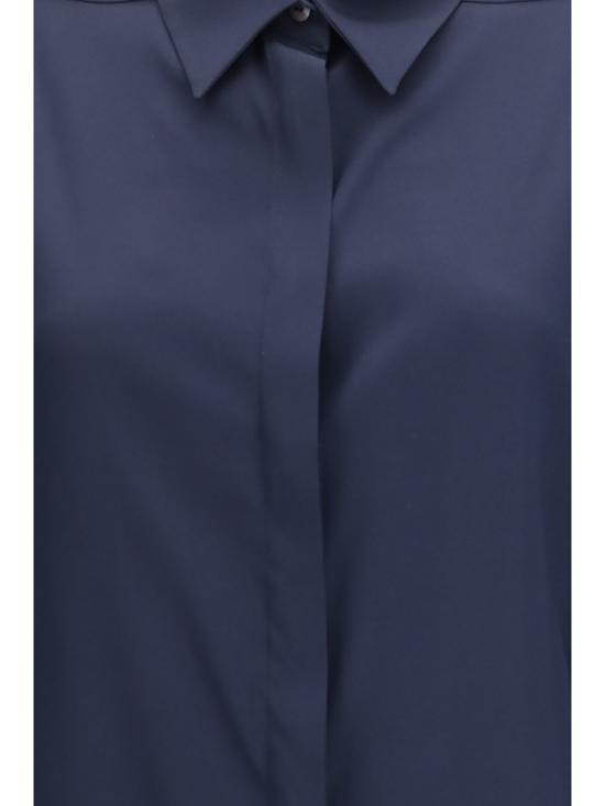 26FW 엘라 셔츠 ASH251CREPE 2 NAVY - ELLA